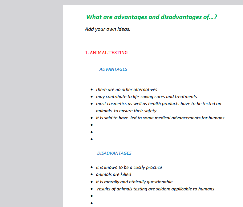 Rozprawka za i przeciw. Part 1 - obrazek 2