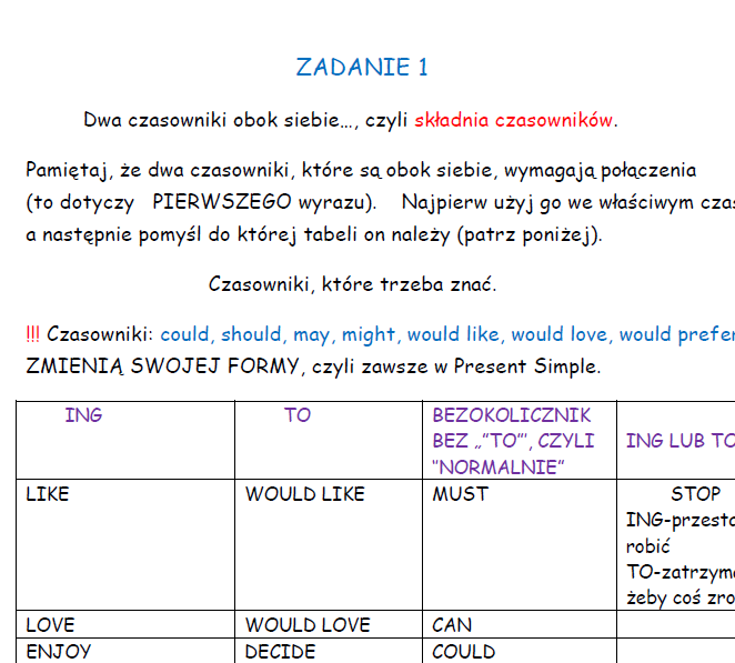 Egzamin ósmoklasisty -last minute revision PART 8 - obrazek 4