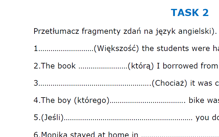 ANGIELSKI BEZ LUK, MATURA PODSTAWOWA - obrazek 3